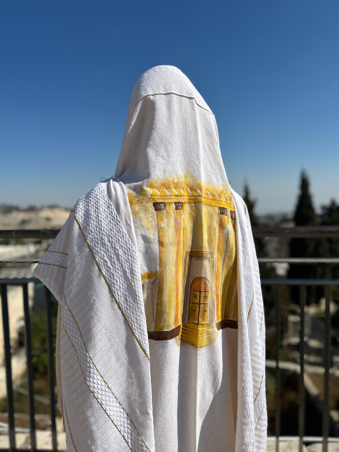 Handmade tallit - Mishkan