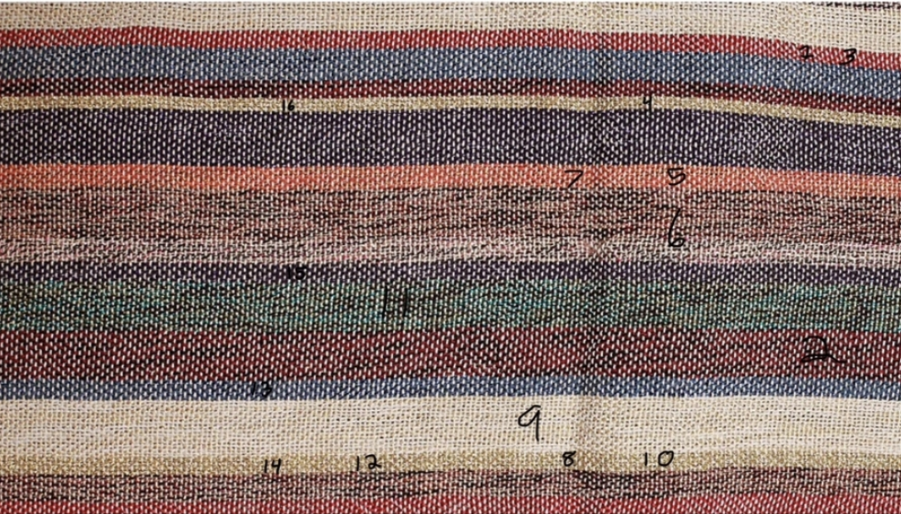 Handmade tallit - Rainbow