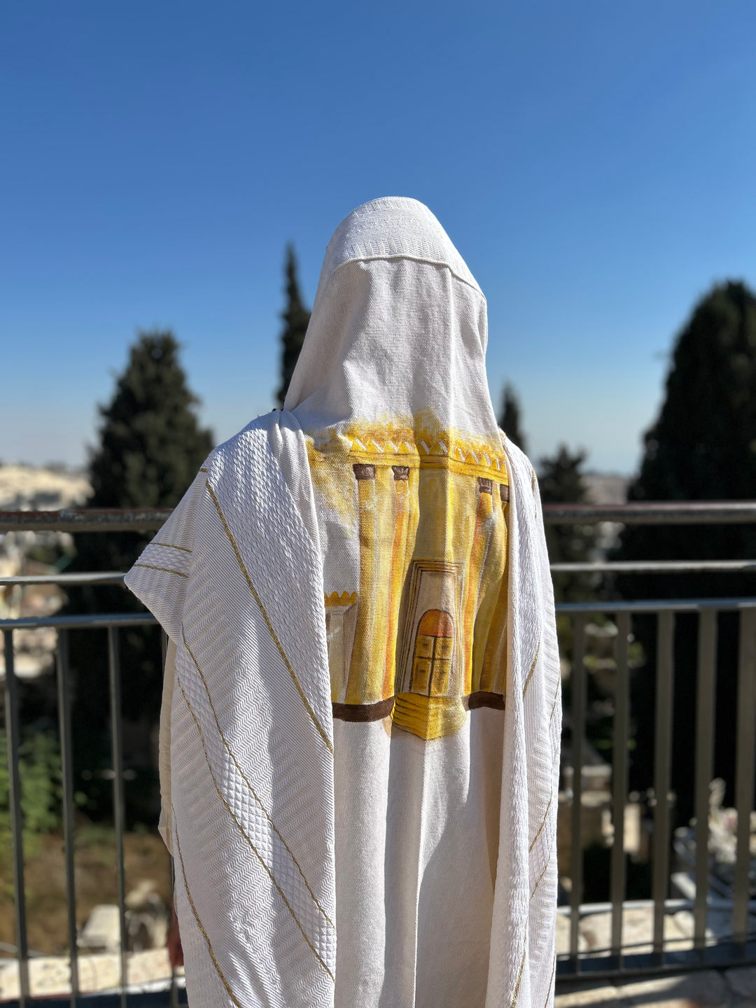 Handmade tallit - Mishkan