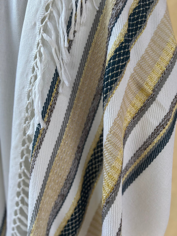 Handmade Wool tallit - Shlomo