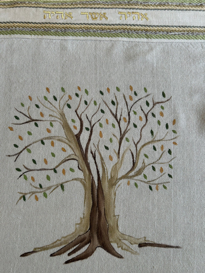 Handmade Tallit - Gefen with Tree of Life