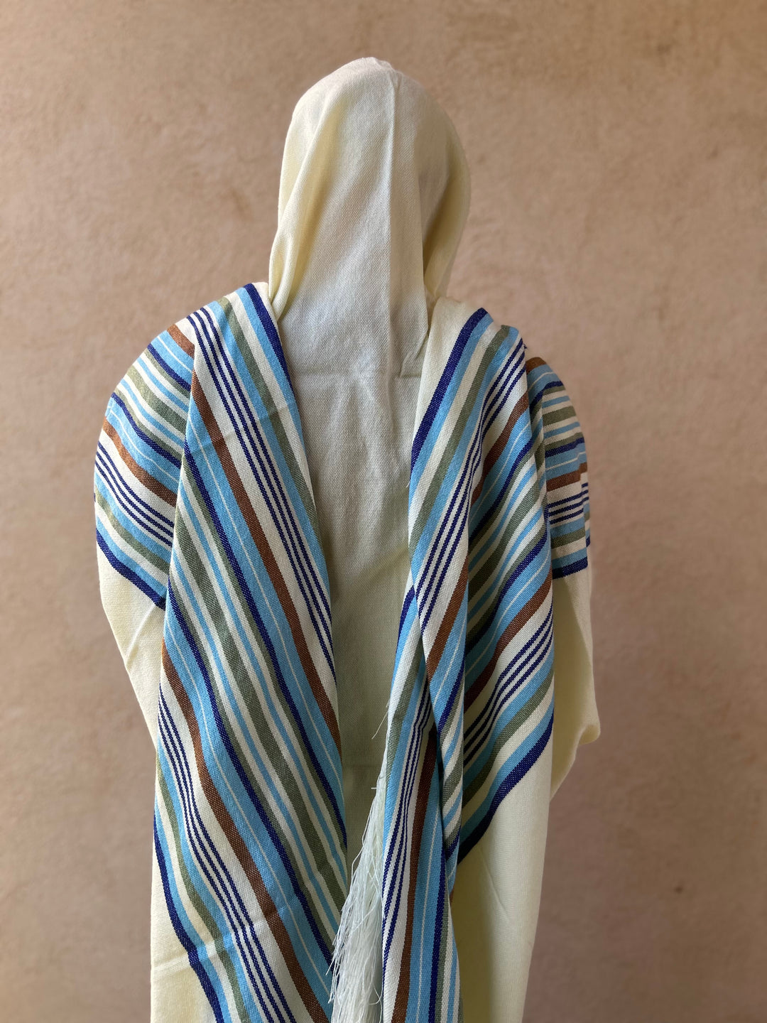 Handmade Wool tallit - Rotem