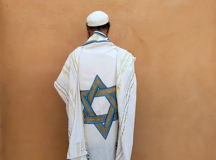 Handmade Tallit - Hermon with Star of David