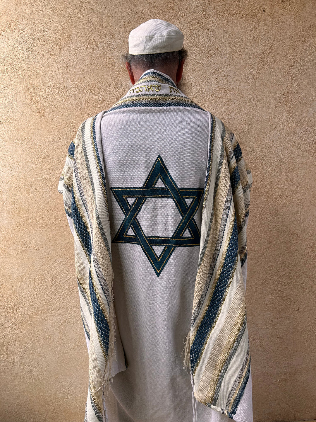 Handmade Tallit Set - Mulchut withe Star of David