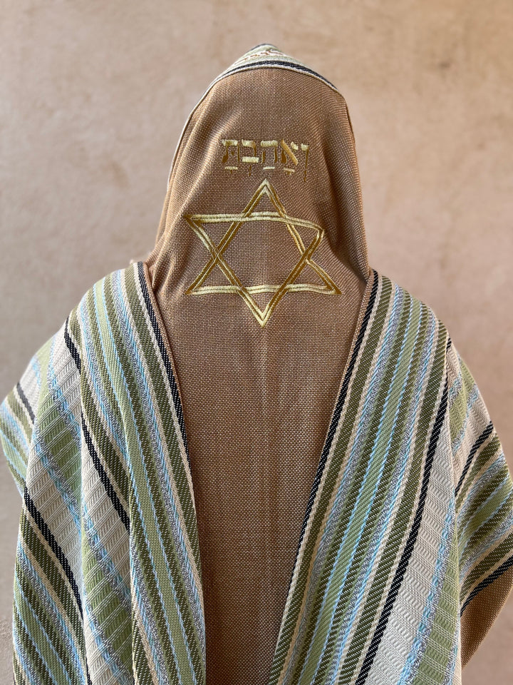 Handmade Tallit - VeAhavta