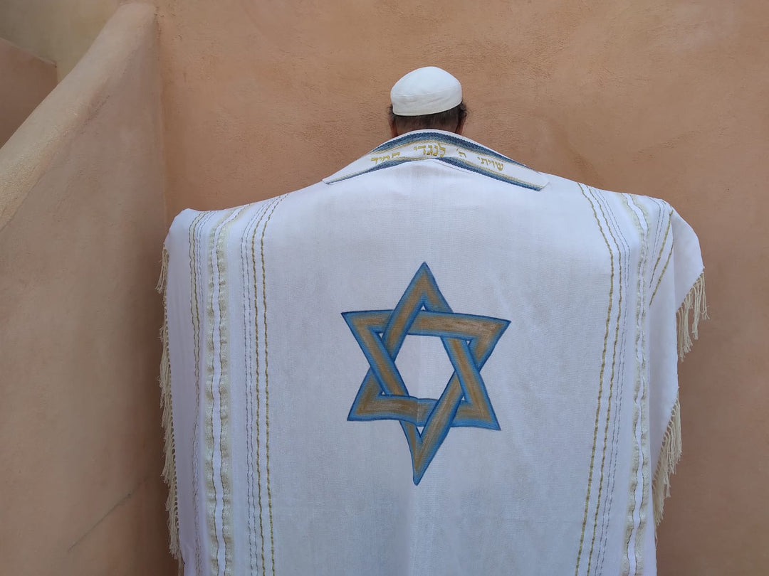 Handmade Tallit - Hermon with Star of David