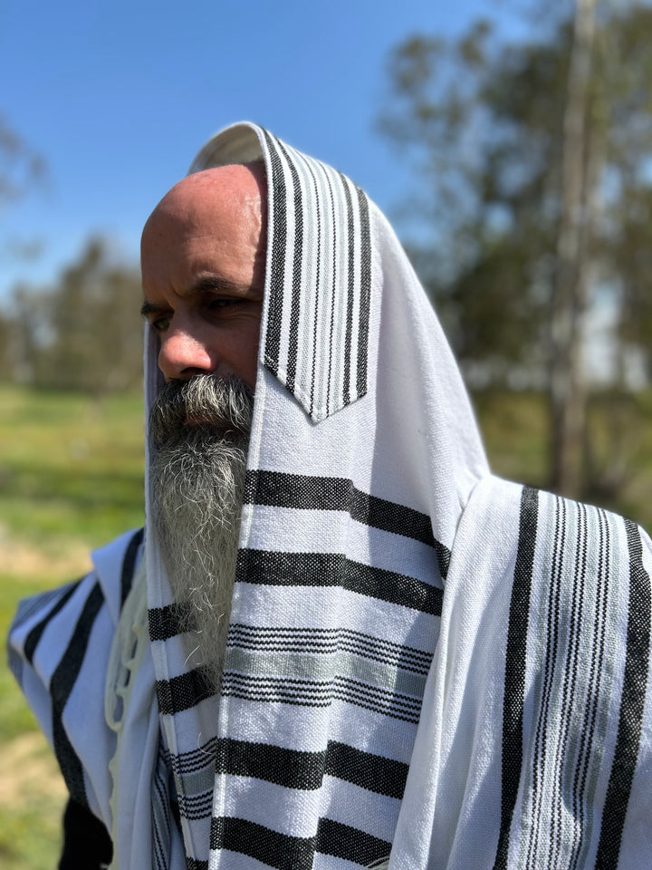 Handmade Wool tallit - Faran