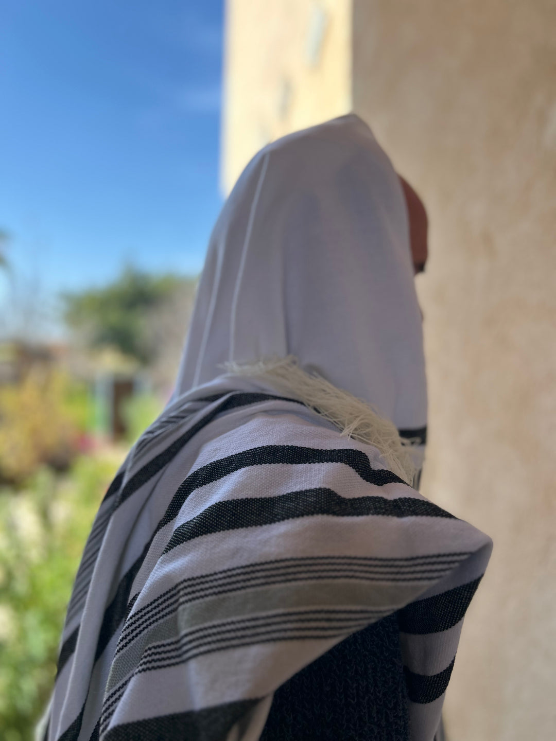 Handmade Wool tallit - Faran