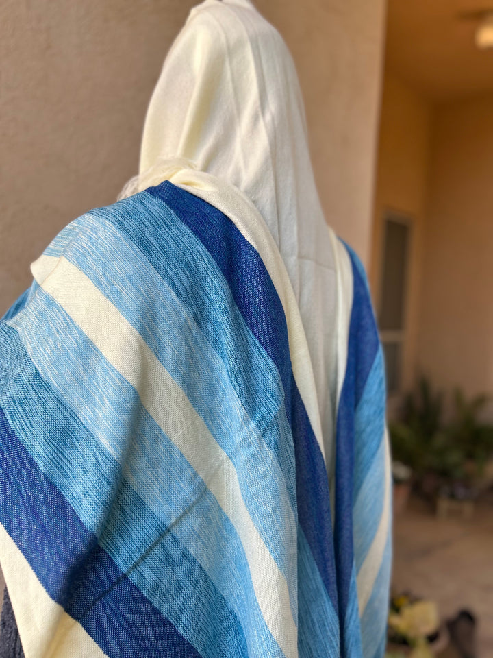 Handmade Wool tallit - Meron