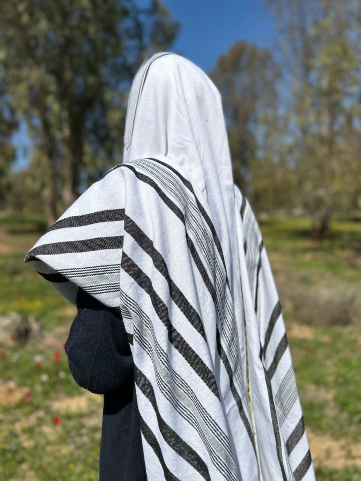 Handmade Wool tallit - Faran