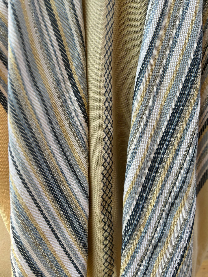 Handmade Tallit - Gevura Blue