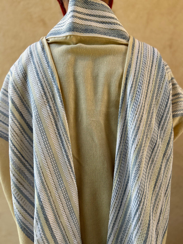 Handmade Tallit - Shamayim/Sky