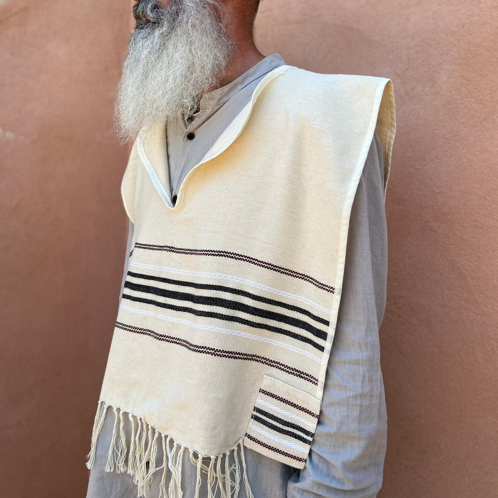 Handmade Tallit Katan, Cotton Tallit for Men