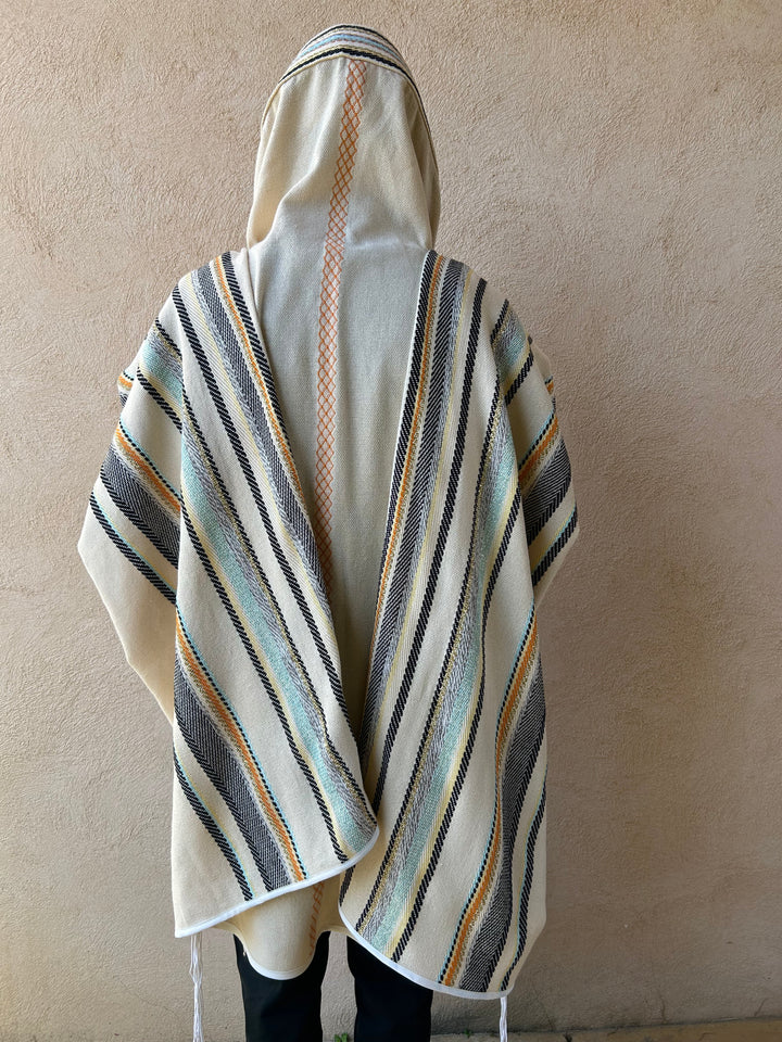 Tallit For Man, Jewish Gift, High Holidays, Jewish Prayer Shawl, Handwoven Tallit, Cotton Tallit, Wedding Tallit Set, White Prayer Shawl