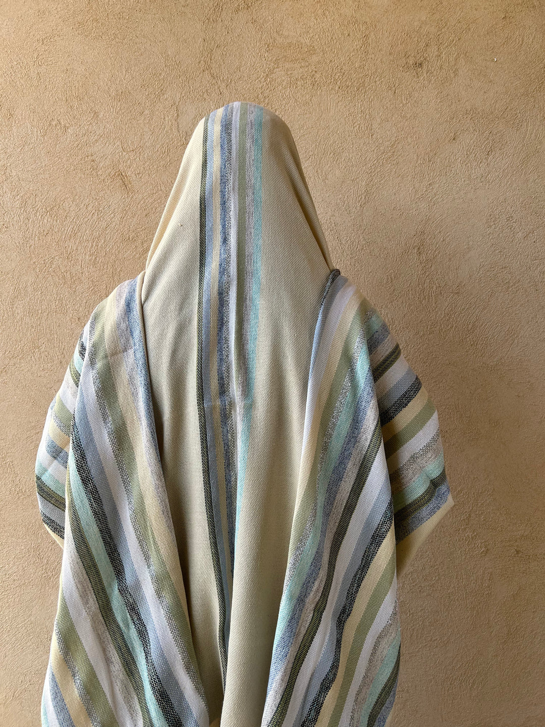Handmade Tallit - Gan Eden, Blue