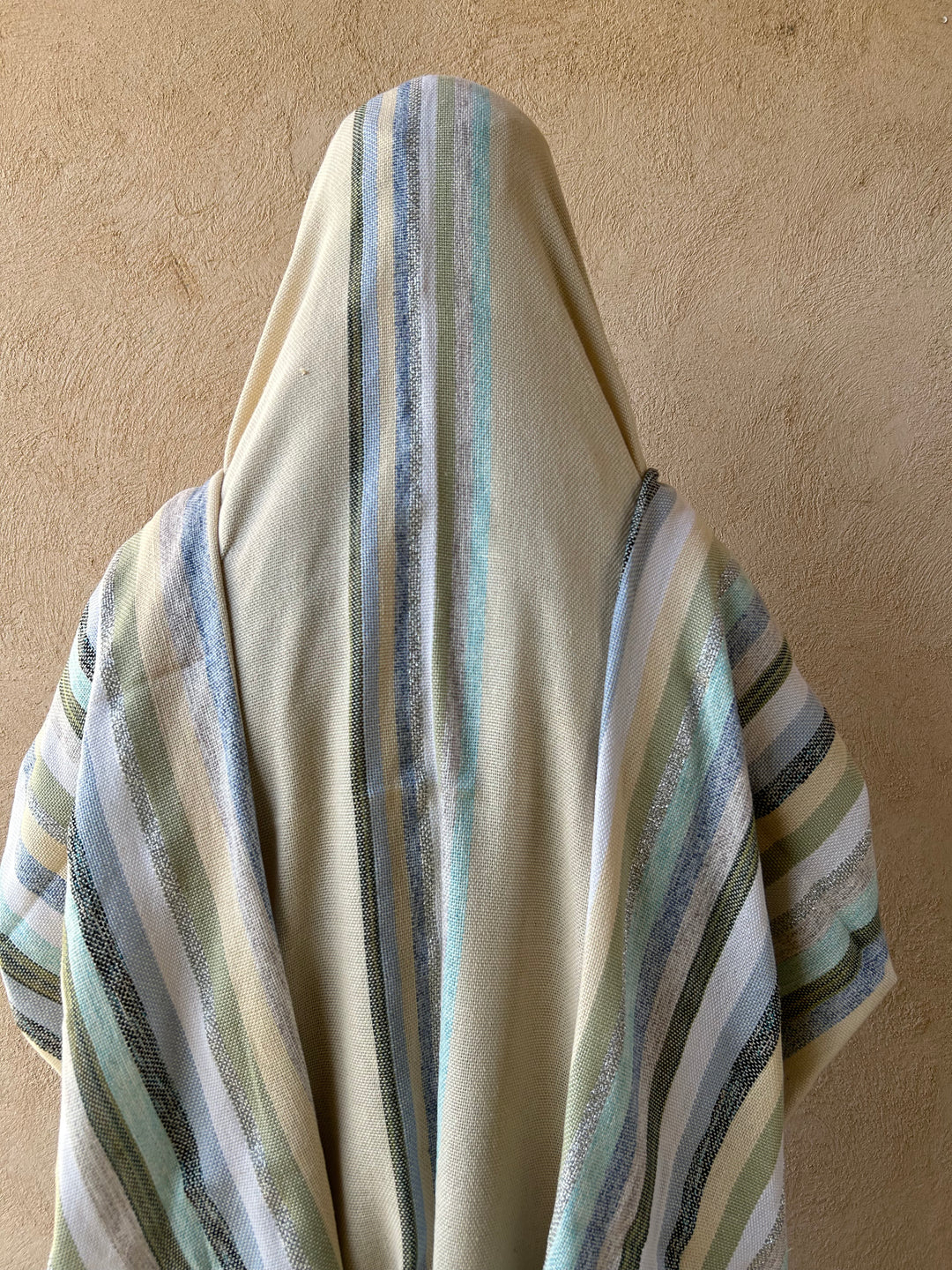 Handmade Tallit - Gan Eden, Blue