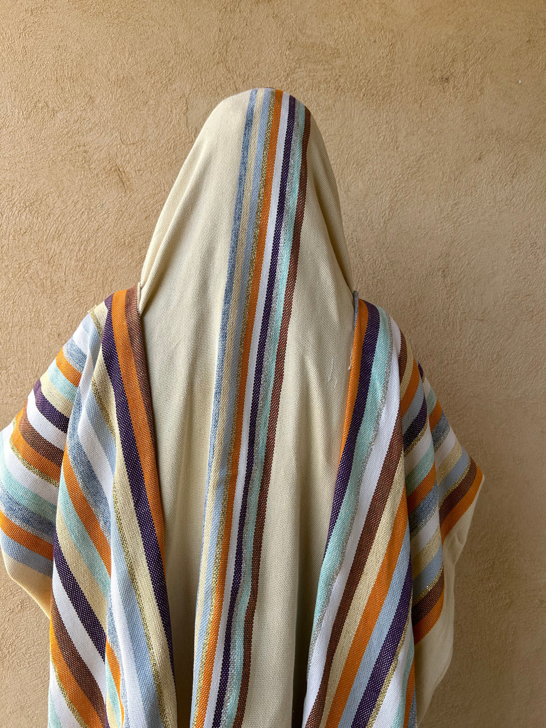 Handmade Tallit - Gan Eden Orange