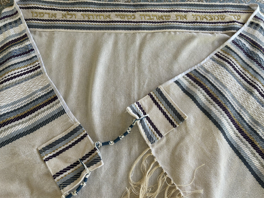 Jewish Gift, Israeli Tallit, Woven Tallit Set, Tallit For Man, Custom Tallit, Jewish Prayer Shawl, Jewish Wedding Prayer Shawl, Tallis Talit