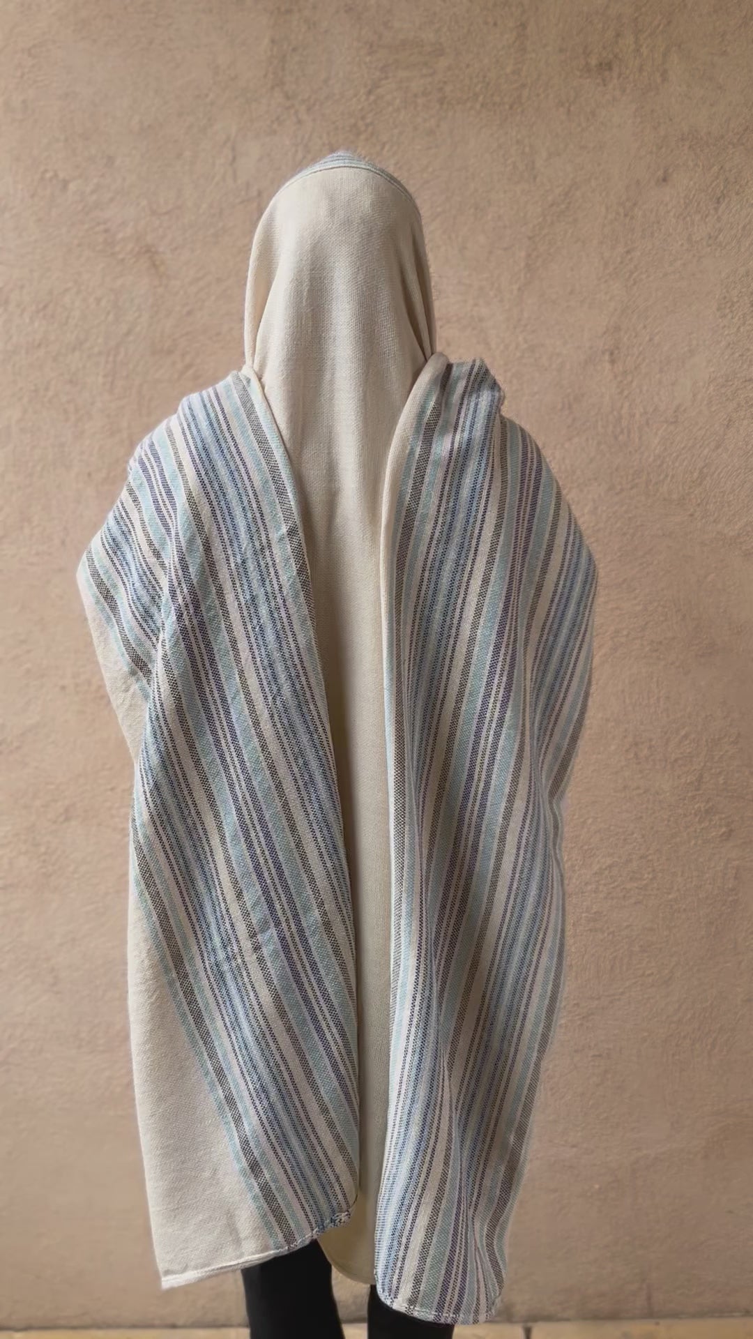 Handmade tallit - Sapir