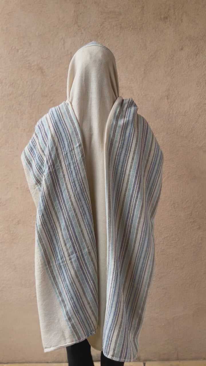 Handmade tallit - Sapir