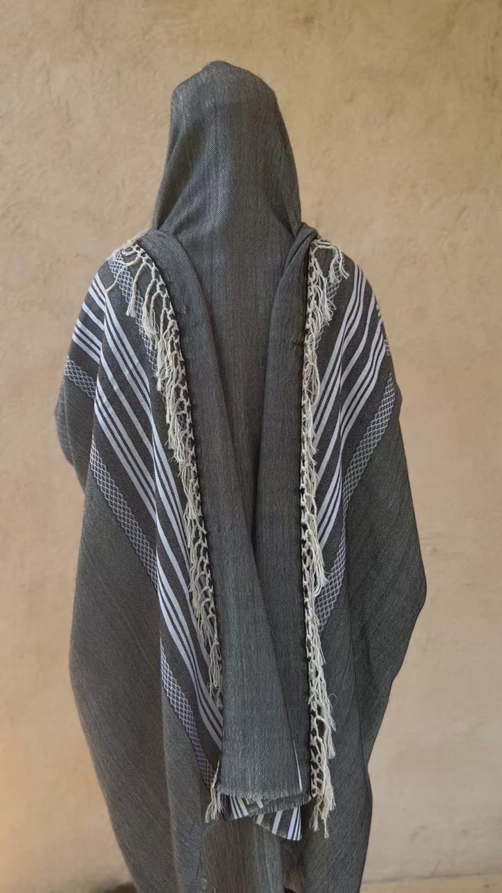 Handmade Wool tallit - Ramon