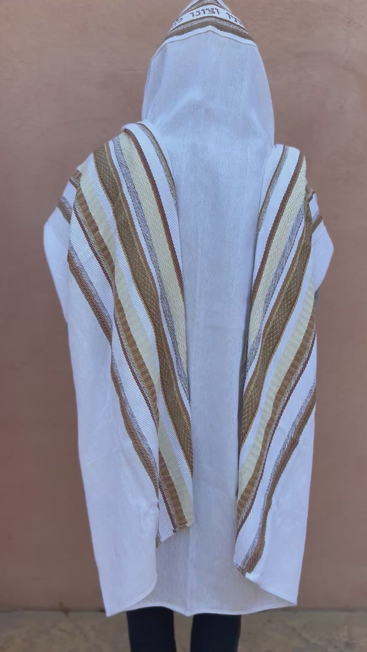 Handmade Tallit Set - Alon