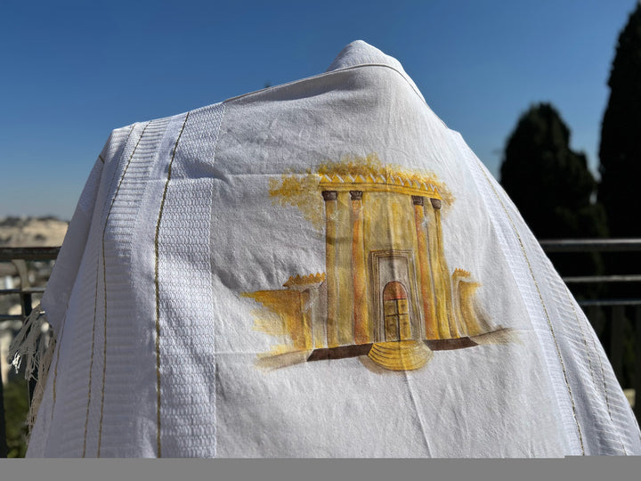 Handmade tallit - Mishkan