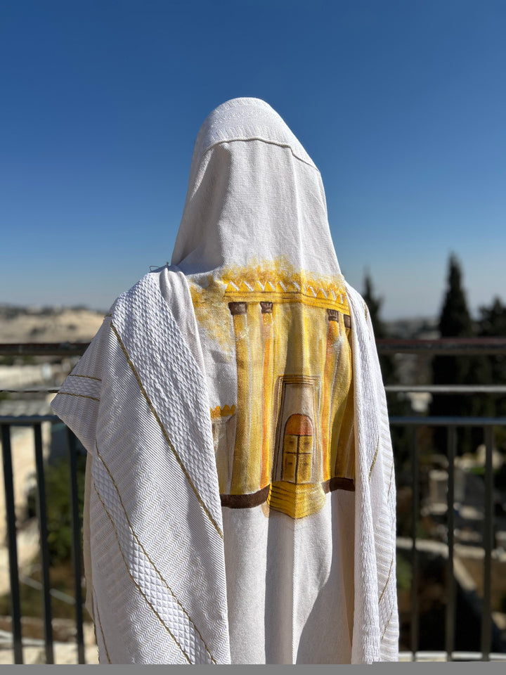 Handmade tallit - Mishkan