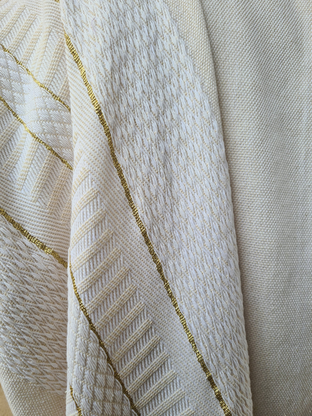 Tallit, Handmade cotton Jewish prayer Shawl for Men,By Tallisman