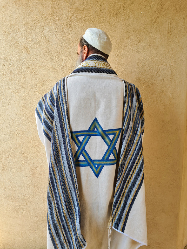 Handmade Tallit - Shoham