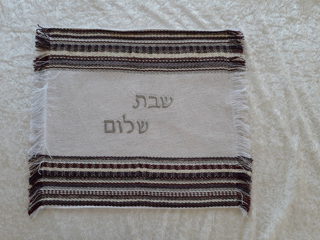 Housewarming Gift, Handmade Home Gift, Judaica Gift, Bread Cover, Shabat Shalom, Jewish New House Gift, Challah Cover, Jewish Decor