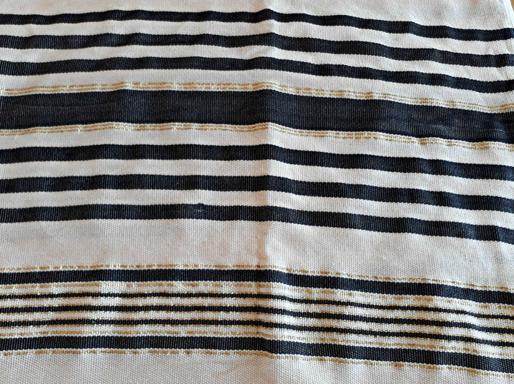Jewish Gift, High Holidays, Jewish Prayer Shawl, Handwoven Tallit, Cotton Tallit, Wedding Tallit Set, Tallit For Man, White Prayer Shawl