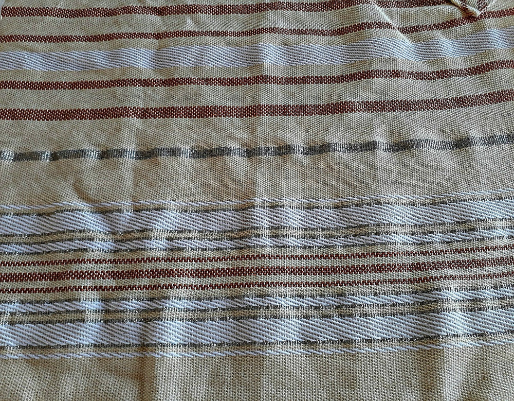 Tallit Set, Judaica, Jewish Gift, Jewish Prayer Shawl, Handwoven Tallit, Cotton Tallit, Wedding Talit Set, White Prayer Shawl, High Holidays