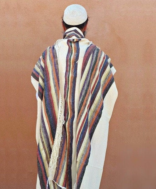 Jewish Gift, Tallit For Man, Israeli Tallit, Jewish Prayer Shawl, Woven Tallit, Judaica, Custom Tallit, Prayer Shawl, Wedding Tallit Set