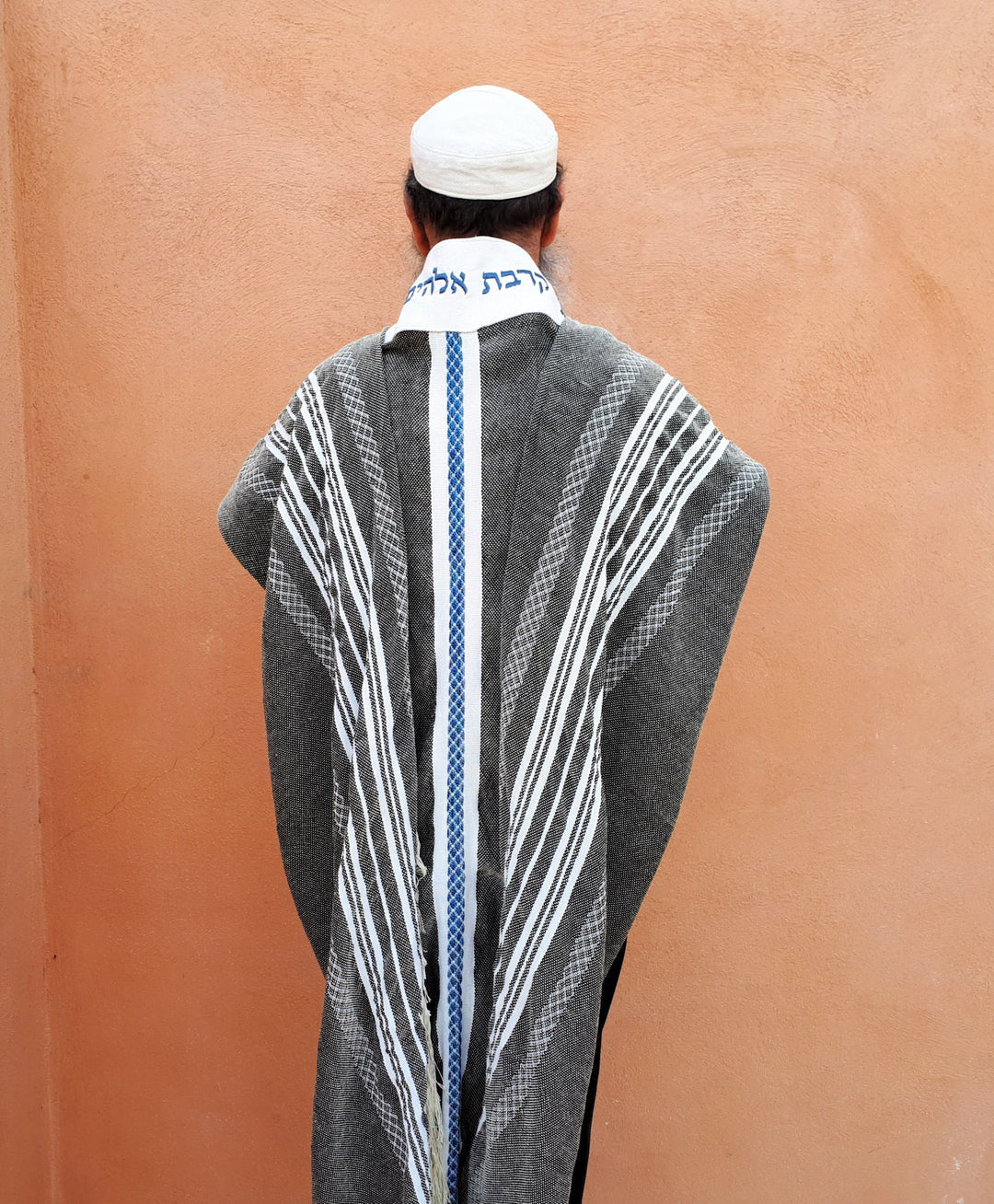 Custom Tallit, Jewish Gift Judaica, Jewish Wedding, Woven Tallit, Jewish Prayer Shawl, Cotton Tallit, Israeli Tallit Handmade, Tallis Man